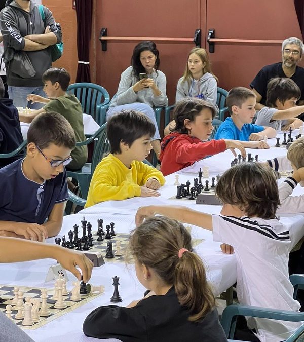 Èxit de participació en el 1er torneig escolar d’escacs.